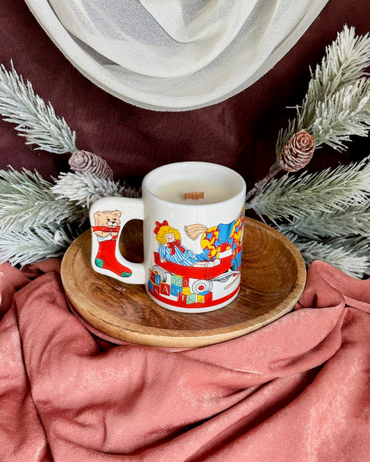 Vintage Beary Christmas Mug 10 oz.