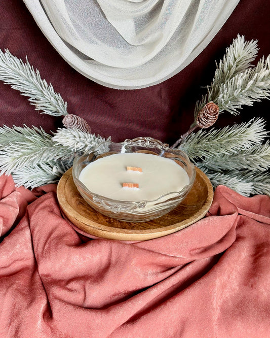 Clear Ripple Embellished Bowl 10 oz.